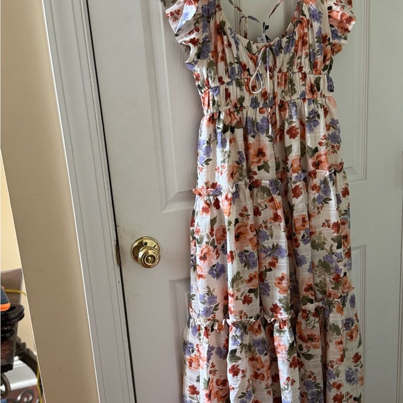 EN SAISON Women's Sibyl Floral Gauze Midi-Dress size S/M runs large - Picture 10 of 10